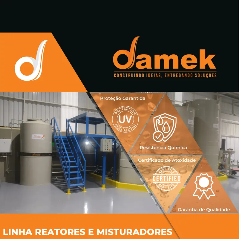 Capa linha misturadores